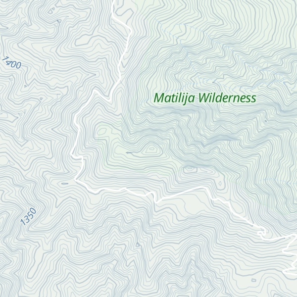 Map of Old Man Mountain