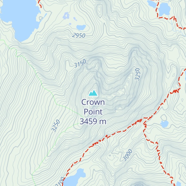 Map of Crown Point