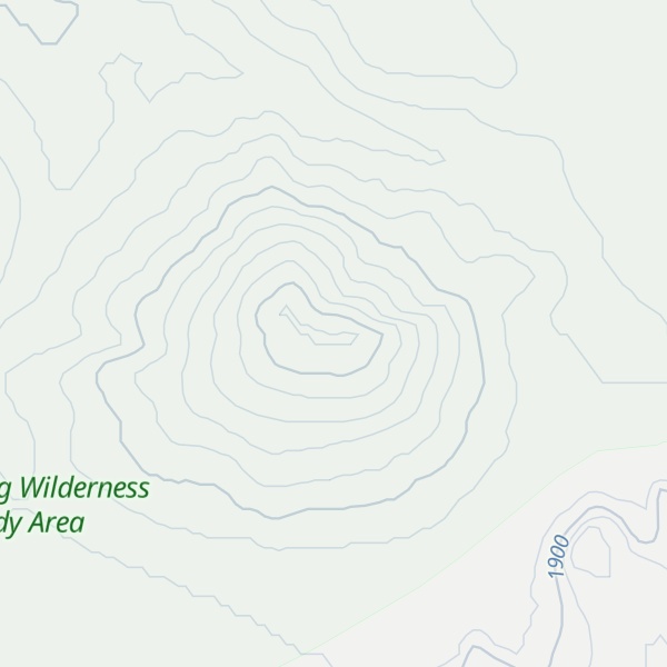 Map of Antelope Butte