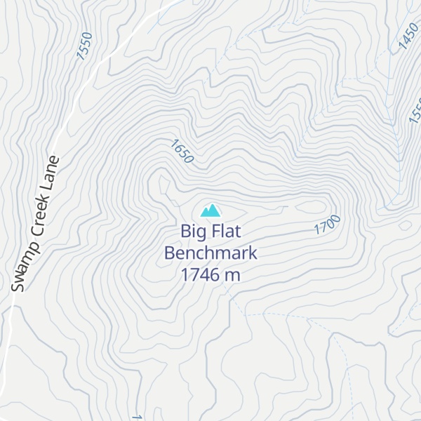 Map of Big Flat Benchmark