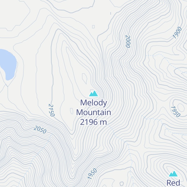 Map of Melody Mountain