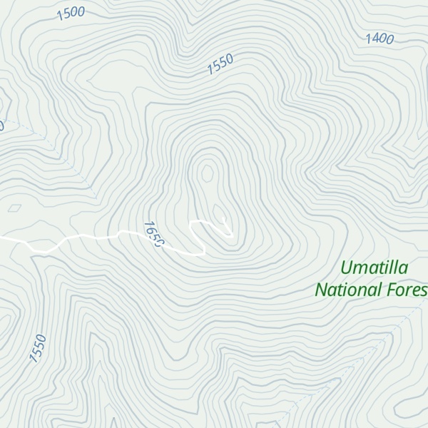 Map of Madison Butte