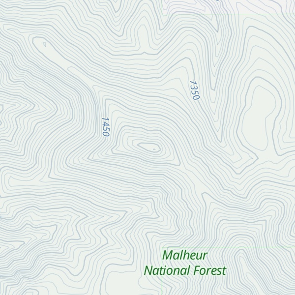 Map of Dead Pine Peak