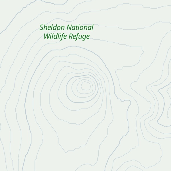 Map of Bitner Butte