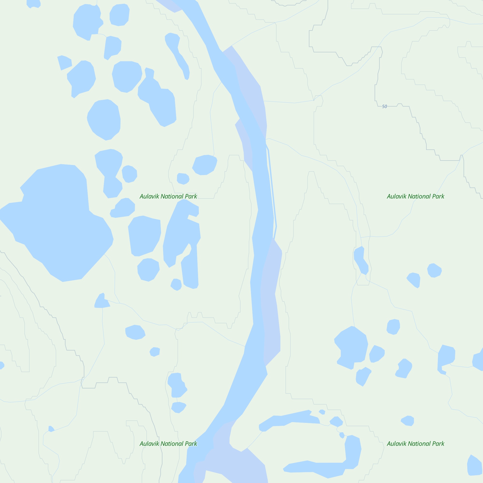 Green Cabin map