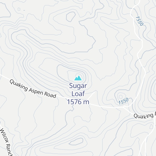 Map of Sugar Loaf