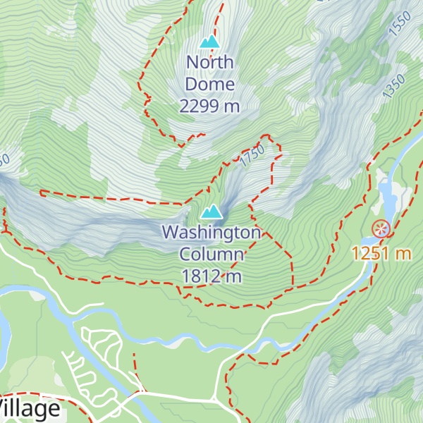 Map of Washington Column