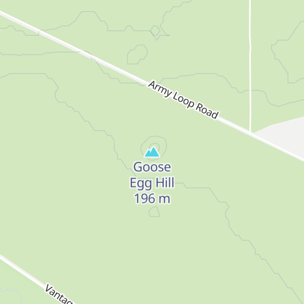 Map of Goose Egg Hill