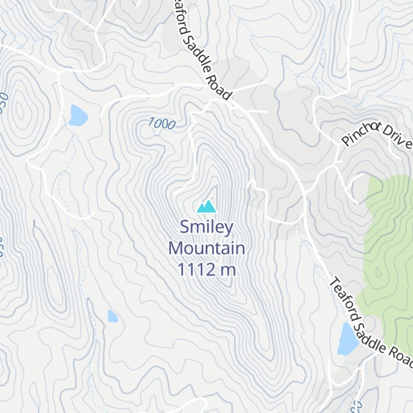 Map of Smiley Mountain