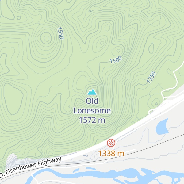 Map of Old Lonesome