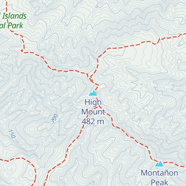 Map of High Mount