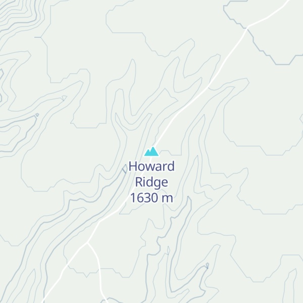 Map of Howard Ridge