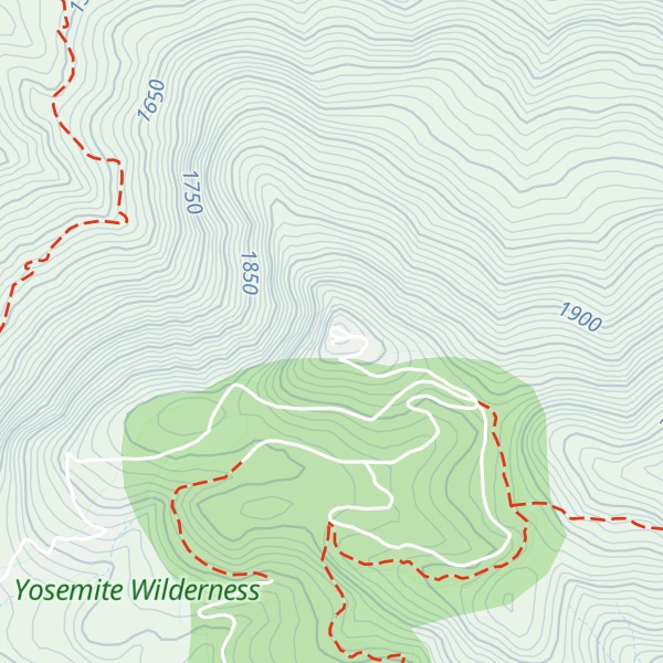 Map of Wawona Point