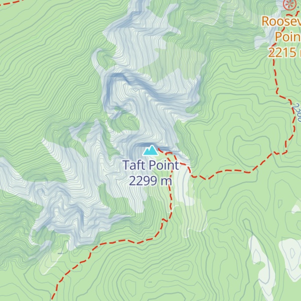 Map of Taft Point