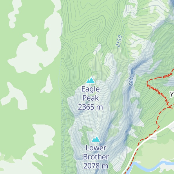 Map of Middle Brother