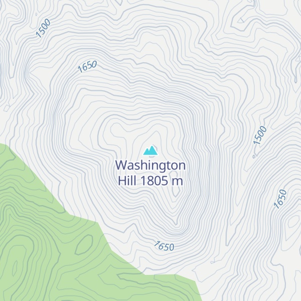 Map of Washington Hill