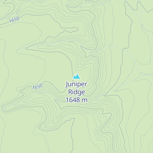 Map of Juniper Ridge