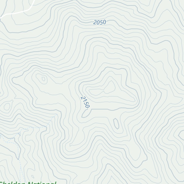 Map of Bald Mountain