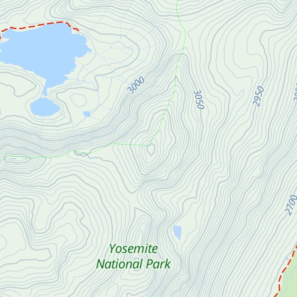 Map of Bigelow Peak