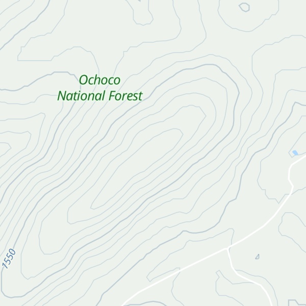 Map of Hardscrabble Ridge