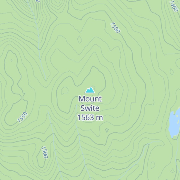 Map of Mount Swite