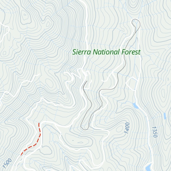 Map of Yosemite Mountain Sugar Pine Historical Railroad Visitor Center