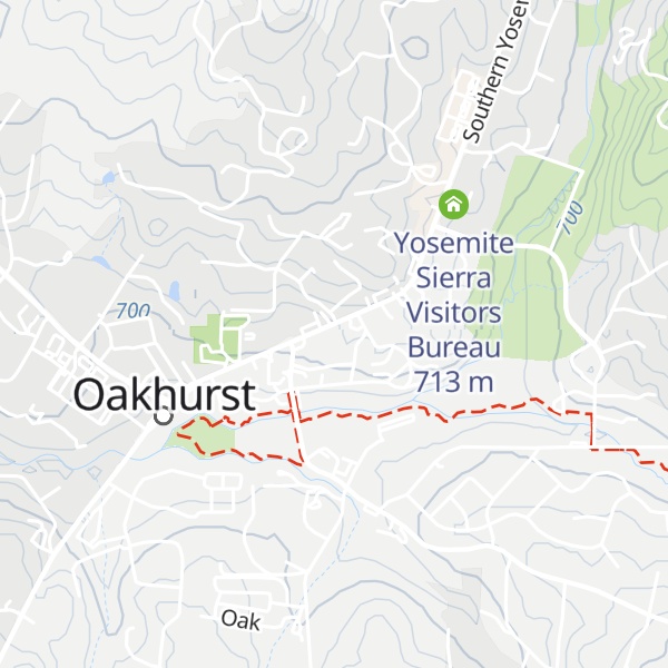 Map of Visit Yosemite | Madera County
