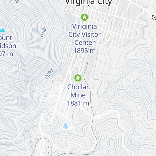 Map of Chollar Mine