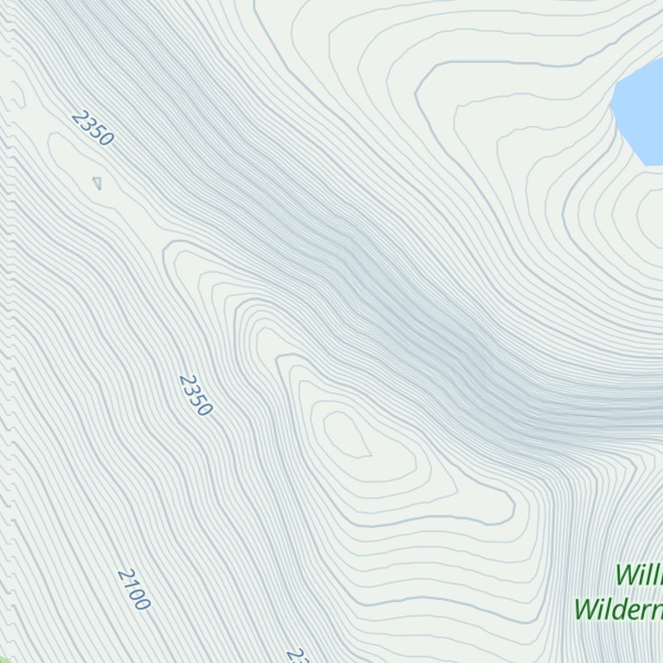 Map of Mount de Veber