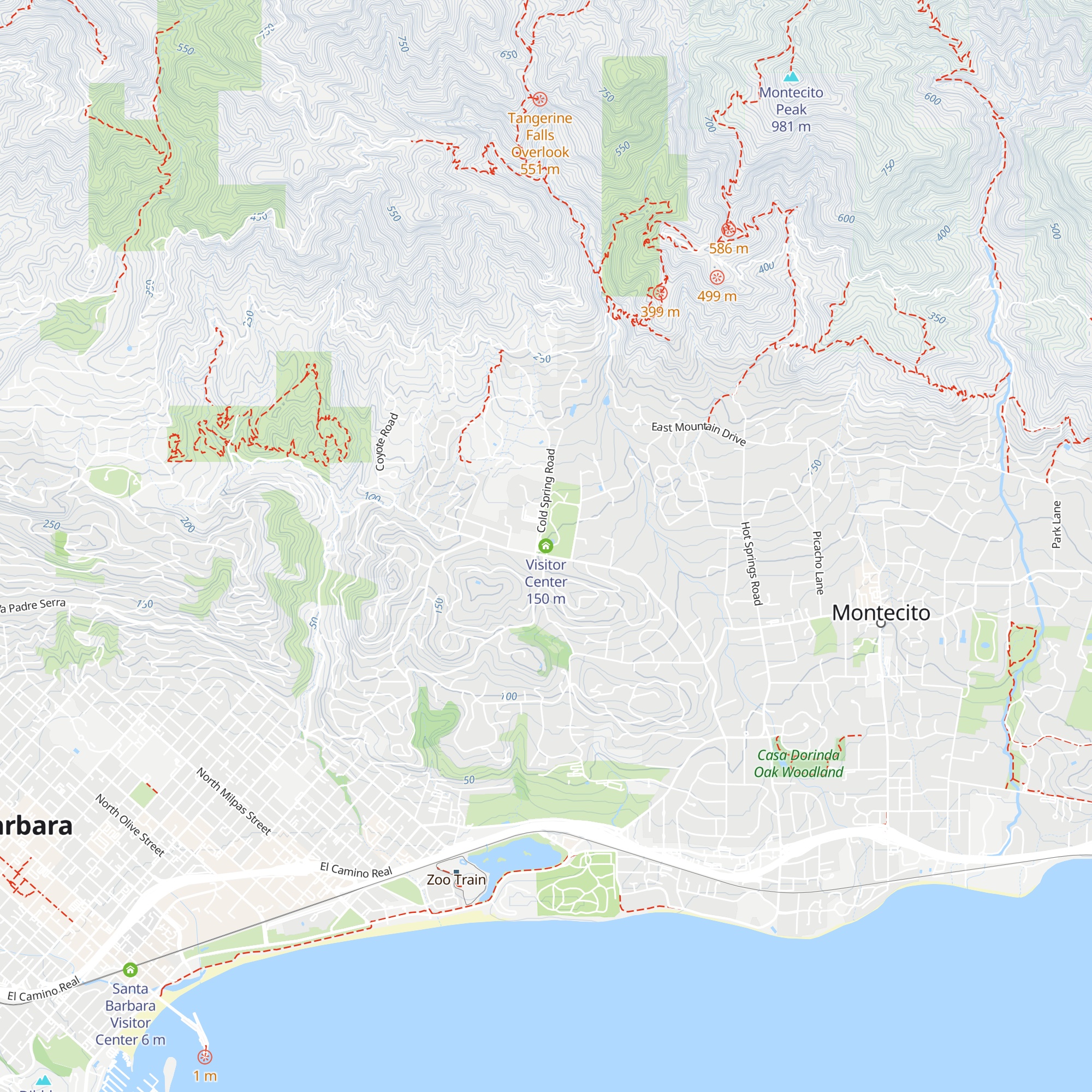 Visitor Center map