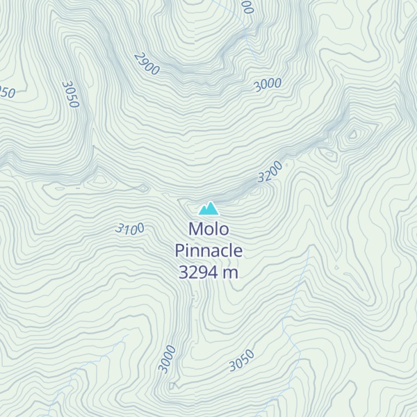 Map of Molo Pinnacle