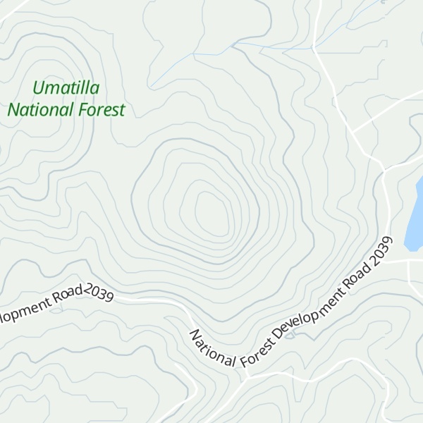Map of Whitetail Butte