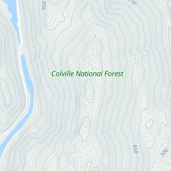 Map of Schalow Mountain