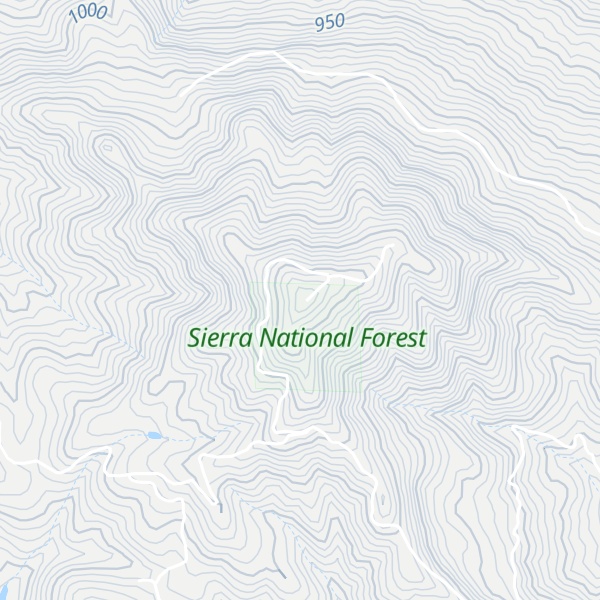 Map of Deadwood Peak
