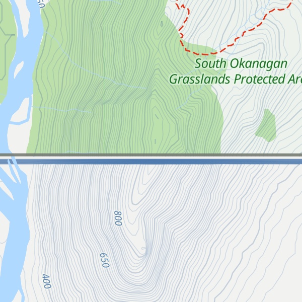 Map of Barber Mountain