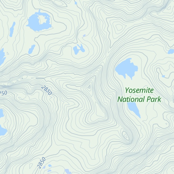 Map of Richardson Peak