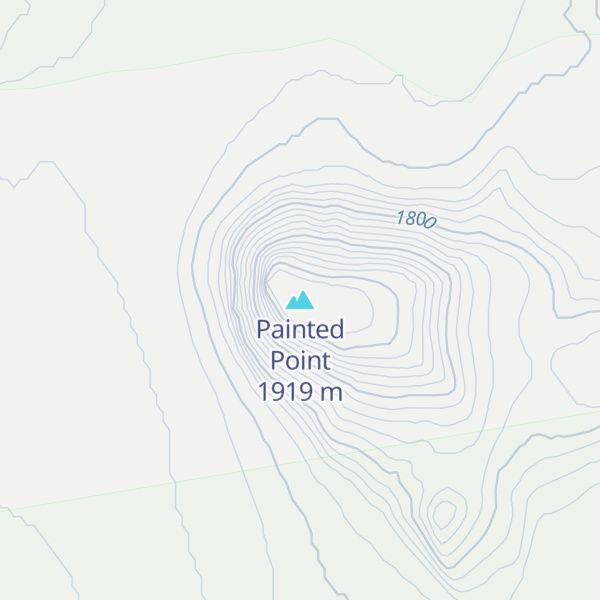 Map of Painted Point