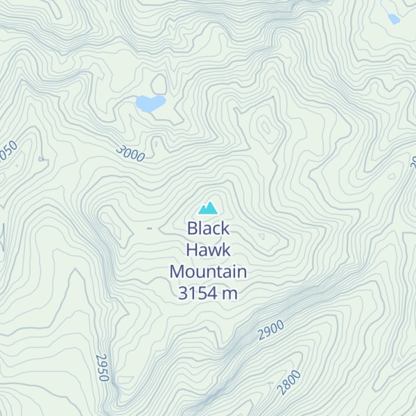 Map of Black Hawk Mountain