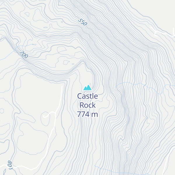 Map of Castle Rock