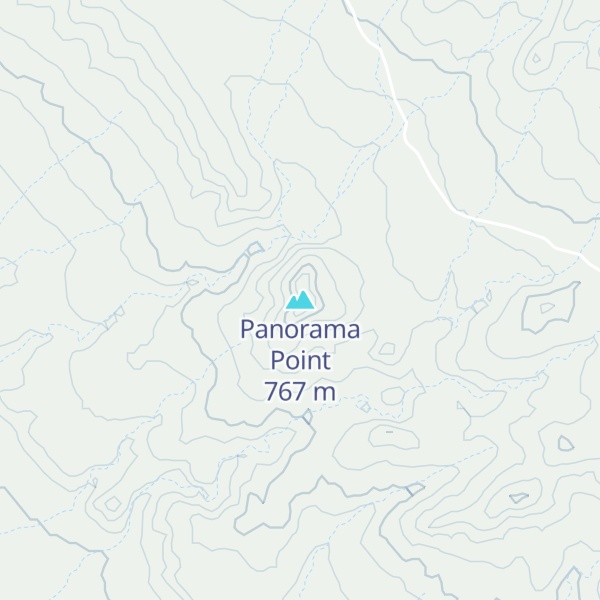 Map of Panorama Point