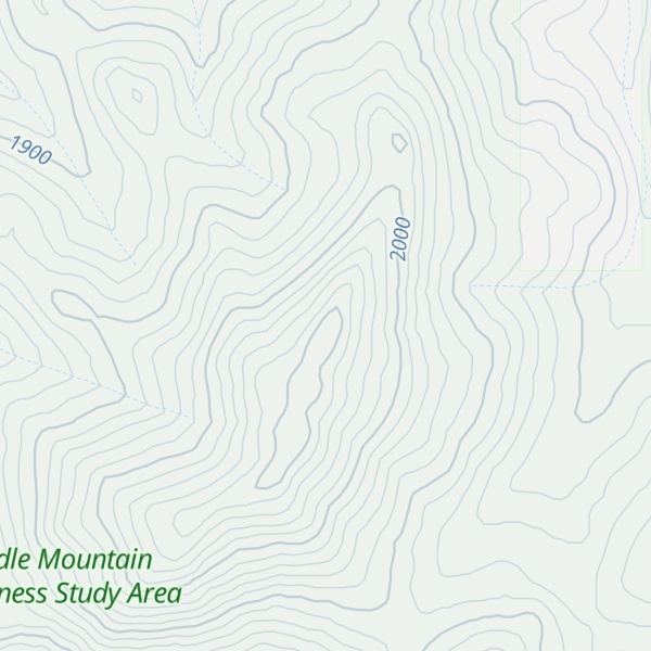Map of Burnt Mountain