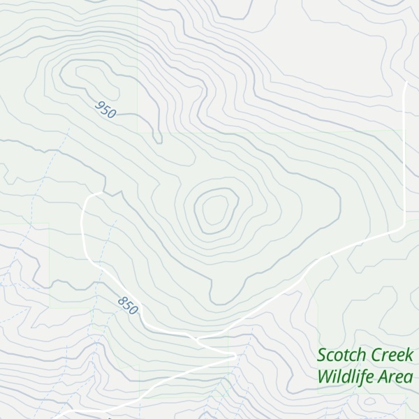 Map of Silver Hill
