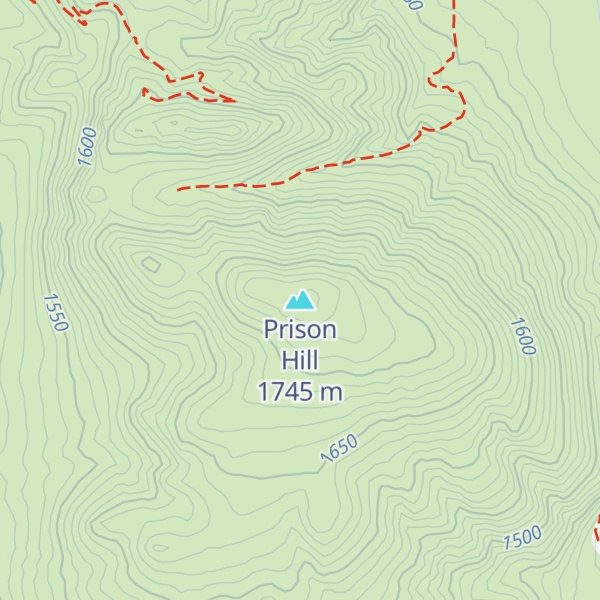 Map of Prison Hill