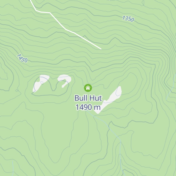 Map of Bull Hut