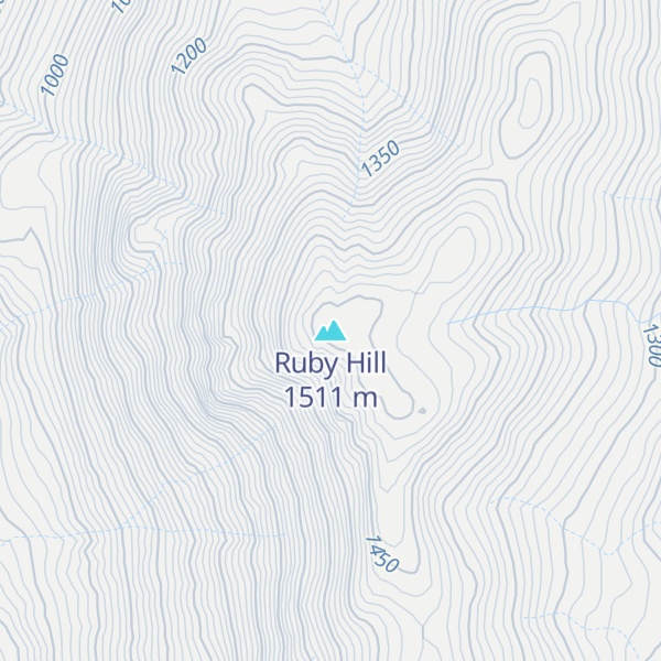 Map of Ruby Hill