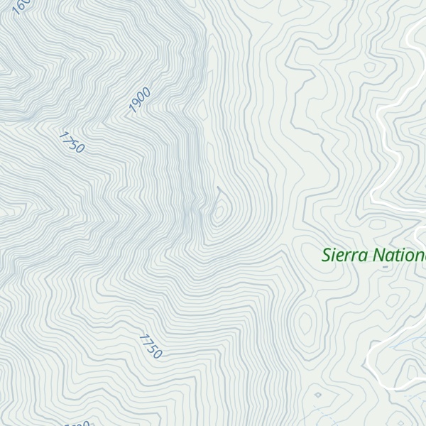 Map of Devil Peak
