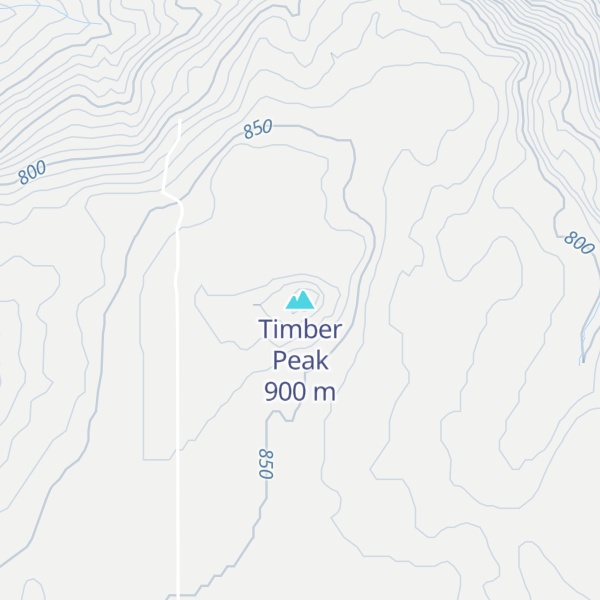 Map of Timber Peak