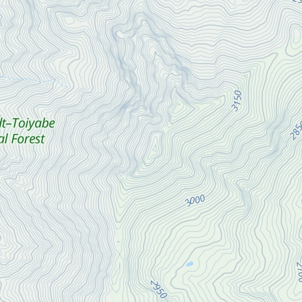 Map of Silver Peak