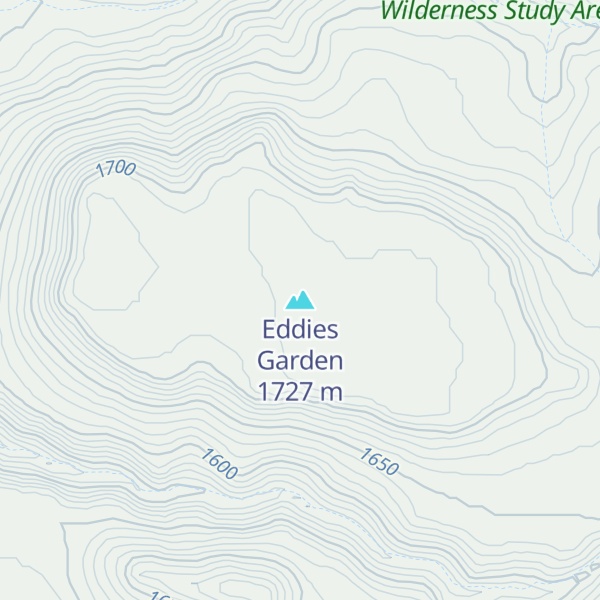 Map of Eddies Garden
