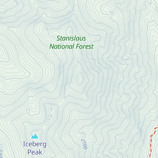 Map of Airola Peak